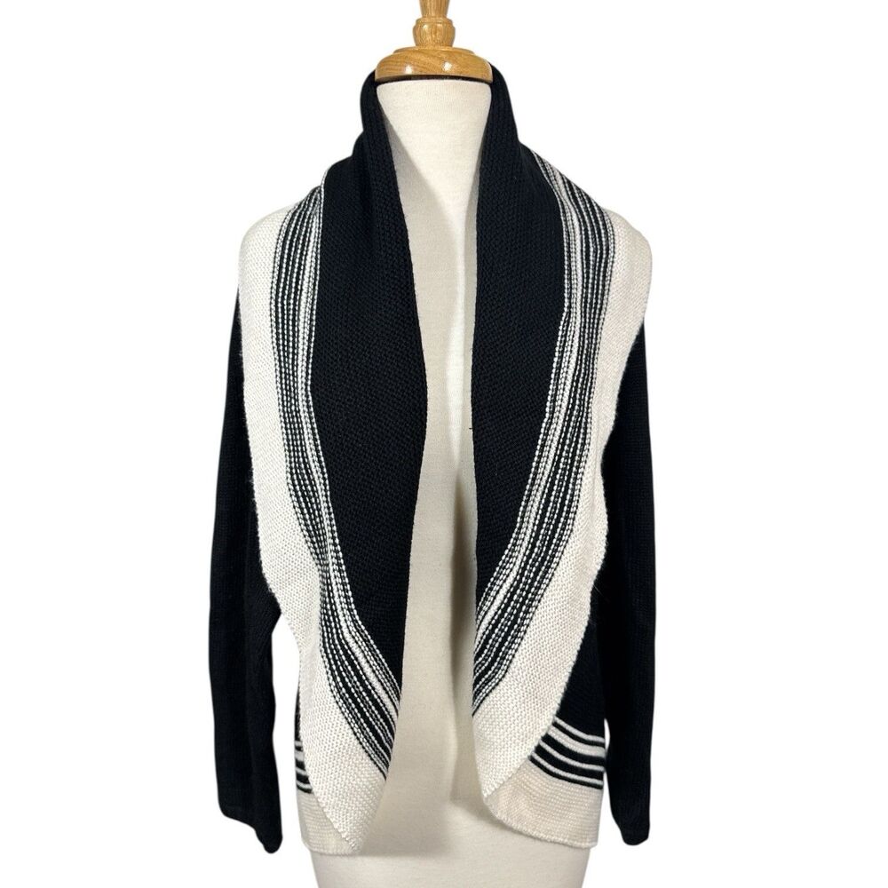 Open Front Shawl Cardigan